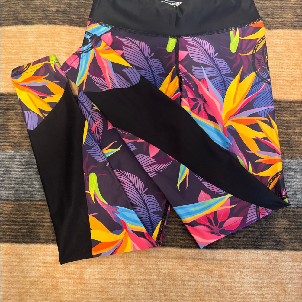 Vibrant Floral Women's Leggings